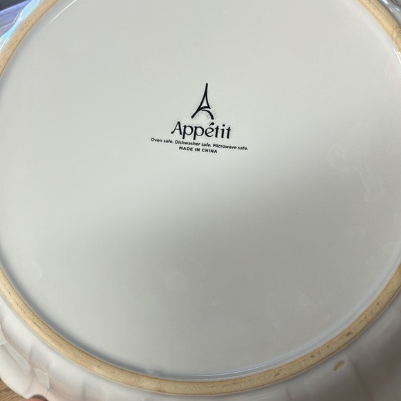 Appetit stoneware pie dish 11” - Picture 2 of 3